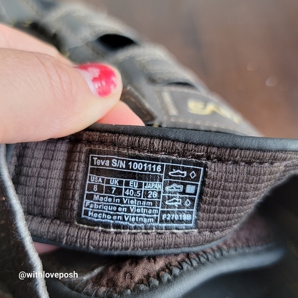 Teva Forebay Fisherman men Size 8 sandals - Picture 6 of 7